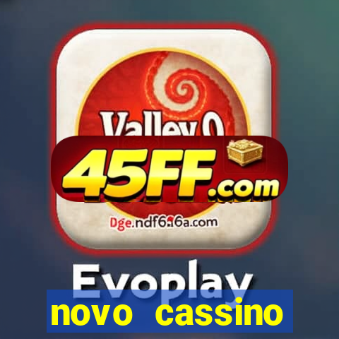 novo cassino pagando no cadastro